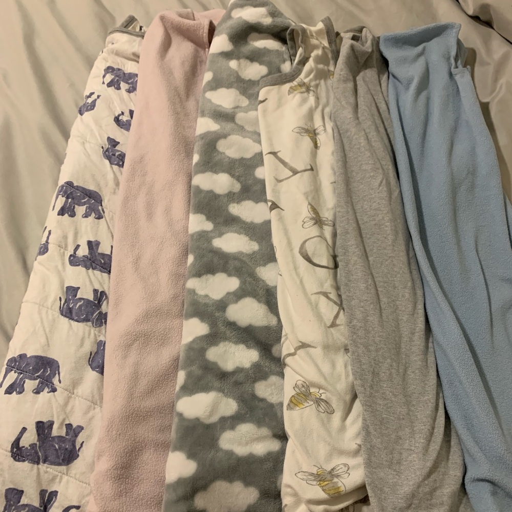 Sleep sacks for 12-18 month, all seasons